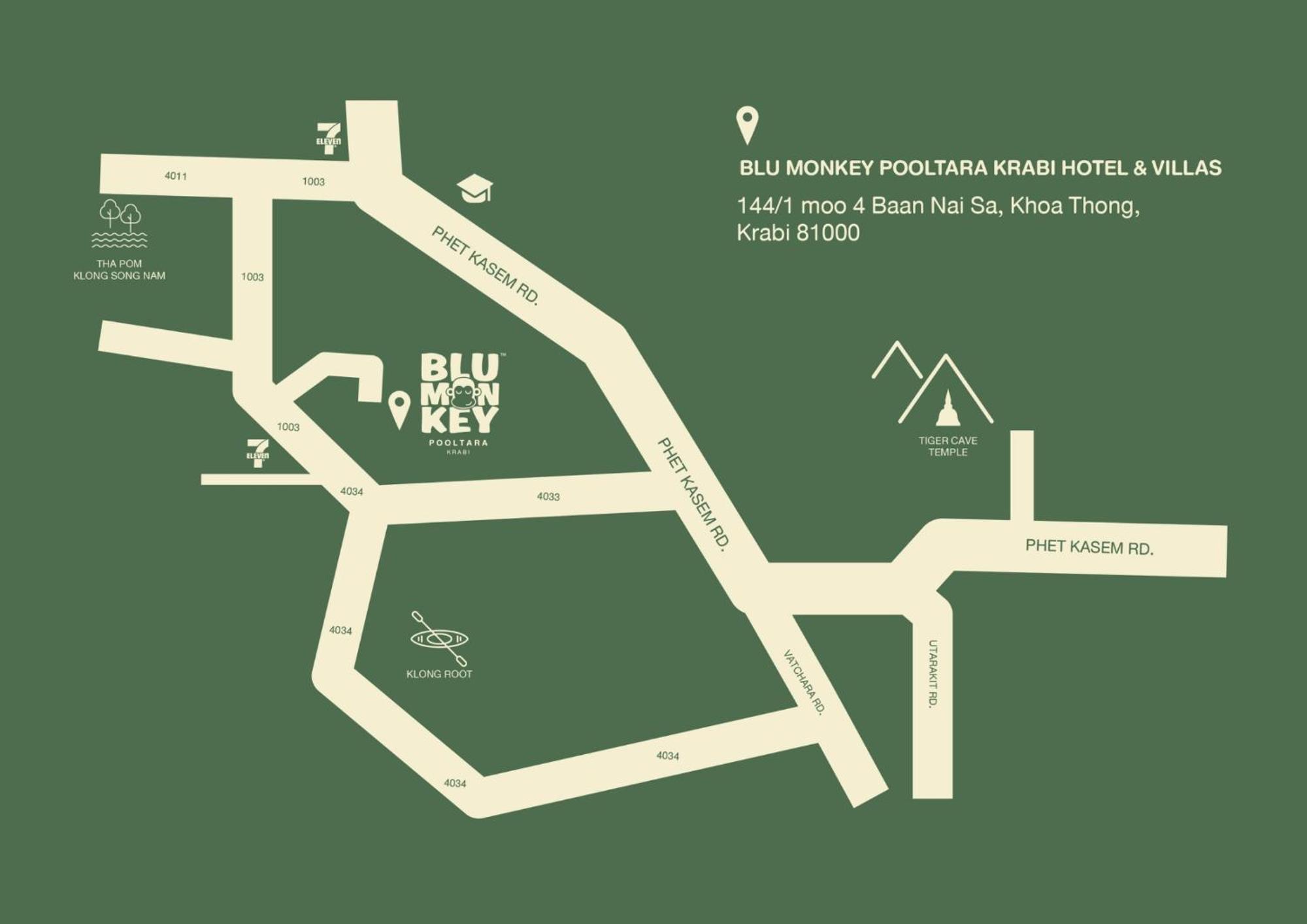 Blu Monkey Pooltara Krabi Hotel & Villas Pet Friendly Exterior photo
